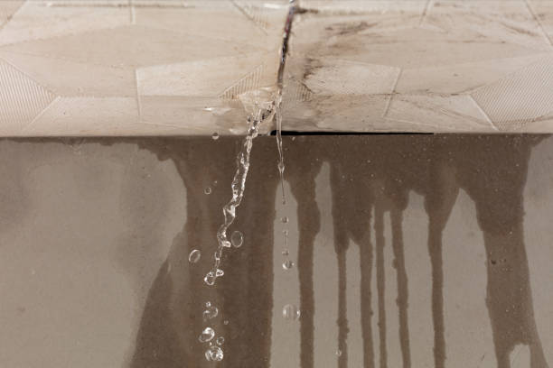 Professional Burst Pipe Cleanup technician working in Metamora, IL